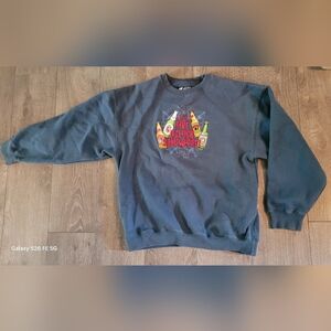 Big Dogs Baby Blue Dog Beer Sweater